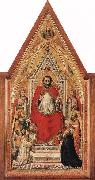 GIOTTO di Bondone The Stefaneschi Triptych: St Peter Enthroned china oil painting reproduction